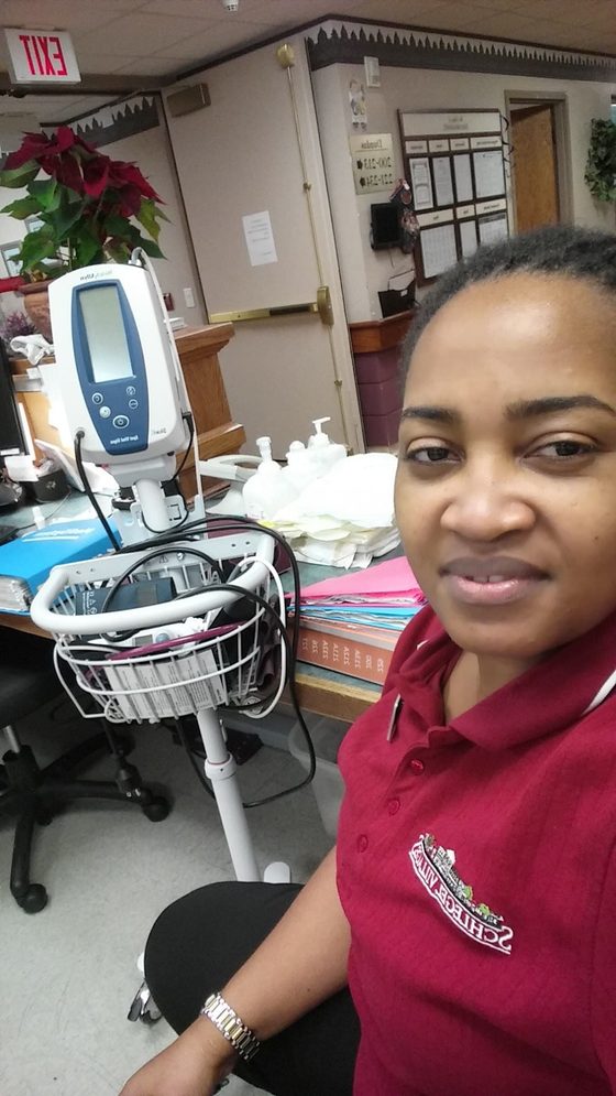 Verna in clinical care setting